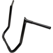 1-1/4" EZ Install Pointed Top Handlebar — 16" rise, 36" width, Black gloss