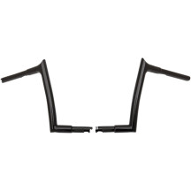 Manillar EZ Install punta superior 1-1/4" — 35" ancho, abrazadera 1", negro brillo