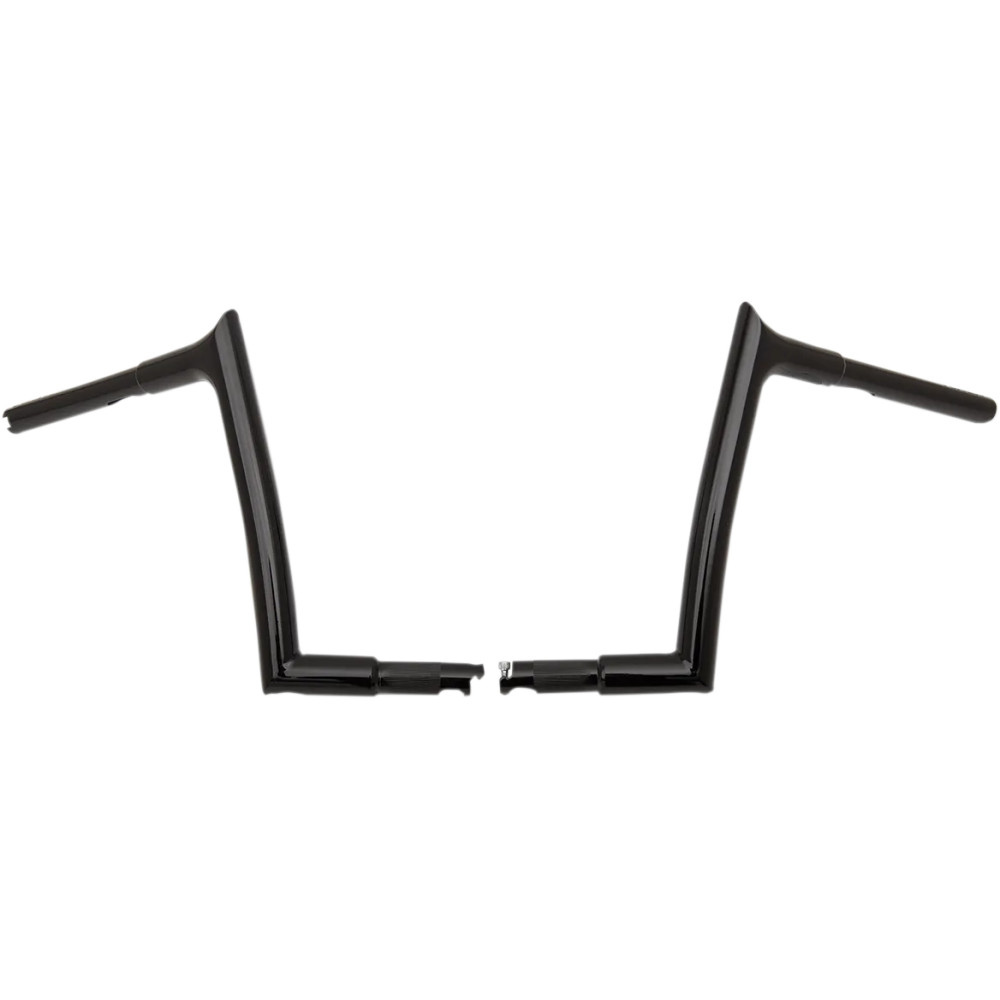 Manillar EZ Install punta superior 1-1/4" — 35" ancho, abrazadera 1", negro brillo