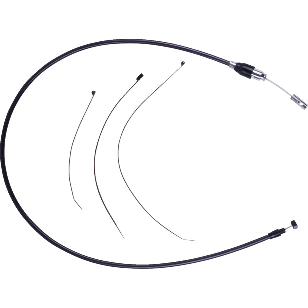 Cable de embrague de conexión rápida — 132 cm (52") , negro