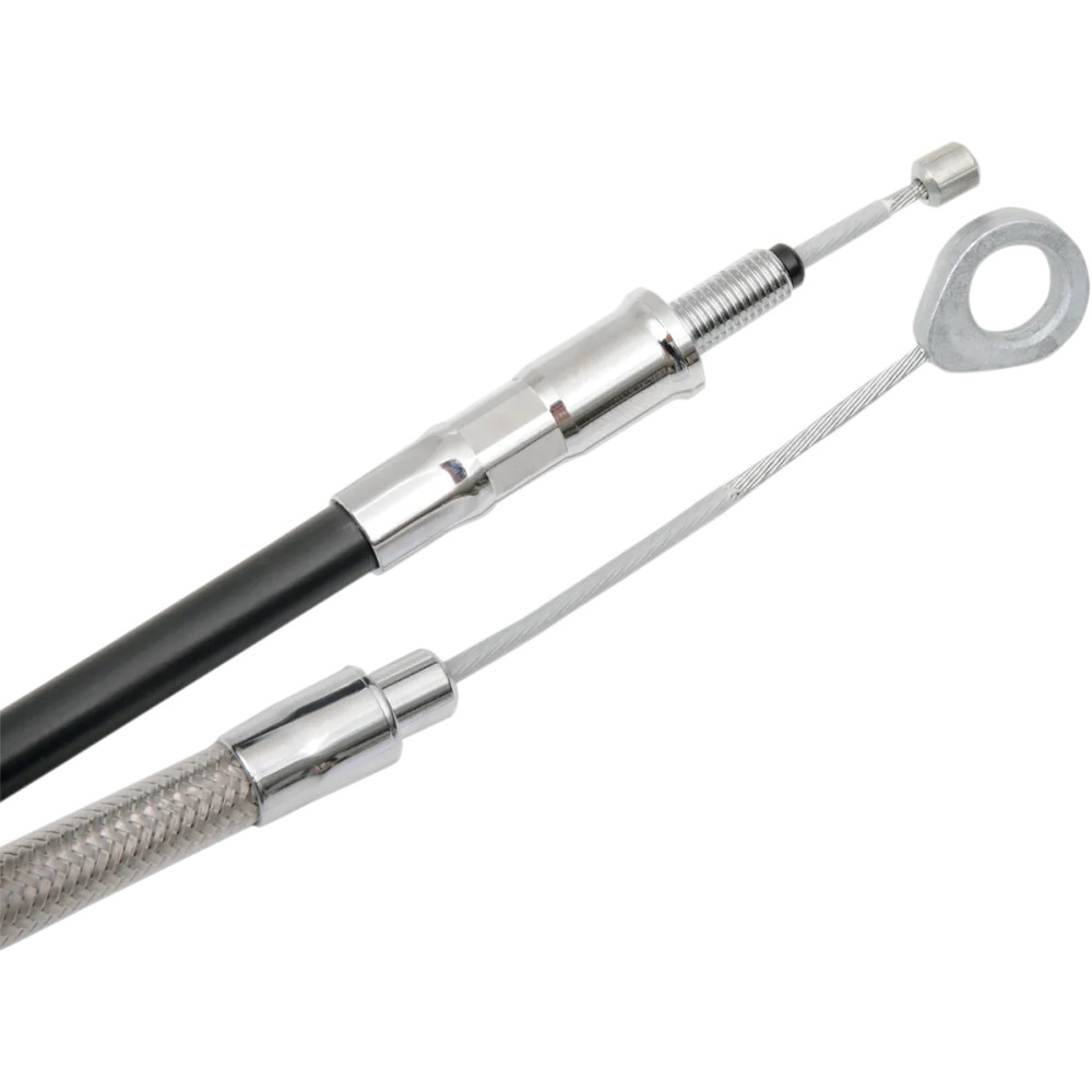 Cable de embrague trenzado de acero inoxidable de alta eficiencia — Estándar, Cromo, Acero inoxidable