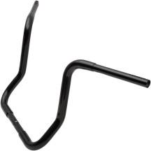 Manillar redondo superior EZ Install de 1-1/4\" — diámetro 1-1/4\", ancho 36\", alzada 14\", Negro