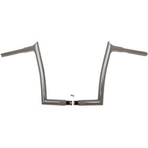 Manillar EZ Install de 1-1/4" con tope puntiagudo — abrazadera 1-1/4", 89 cm (35"), Cromado