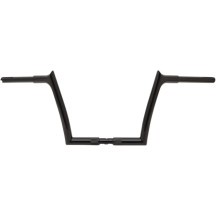 1-1/4" EZ Install Pointed Top Handlebar — 32 mm (1-1/4") clamping diameter, 26 cm (10-1/4") center width, Black gloss