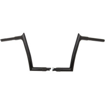 1-1/4" EZ Install Pointed Top Handlebar — 32 mm (1-1/4") clamping diameter, 26 cm (10-1/4") center width, Black gloss