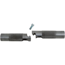 1-1/4" EZ Install Pointed Top Handlebar — 32 mm (1-1/4") clamping diameter, 26 cm (10-1/4") center width, Black gloss