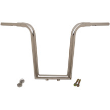 Manillar Treehugger — 36" ancho, 16" subida, abrazadera 1", Cromo