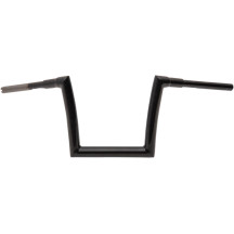 Manillar tipo strip de 1-1/2" — abrazadera 38 mm (1-1/2"), elevación 11", ancho 32", negro brillo