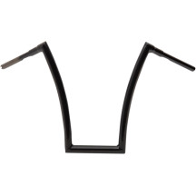 Manillar Strip de 1-1/2" — 38 mm (1-1/2"), 21" de altura, 35" de ancho, negro brillo