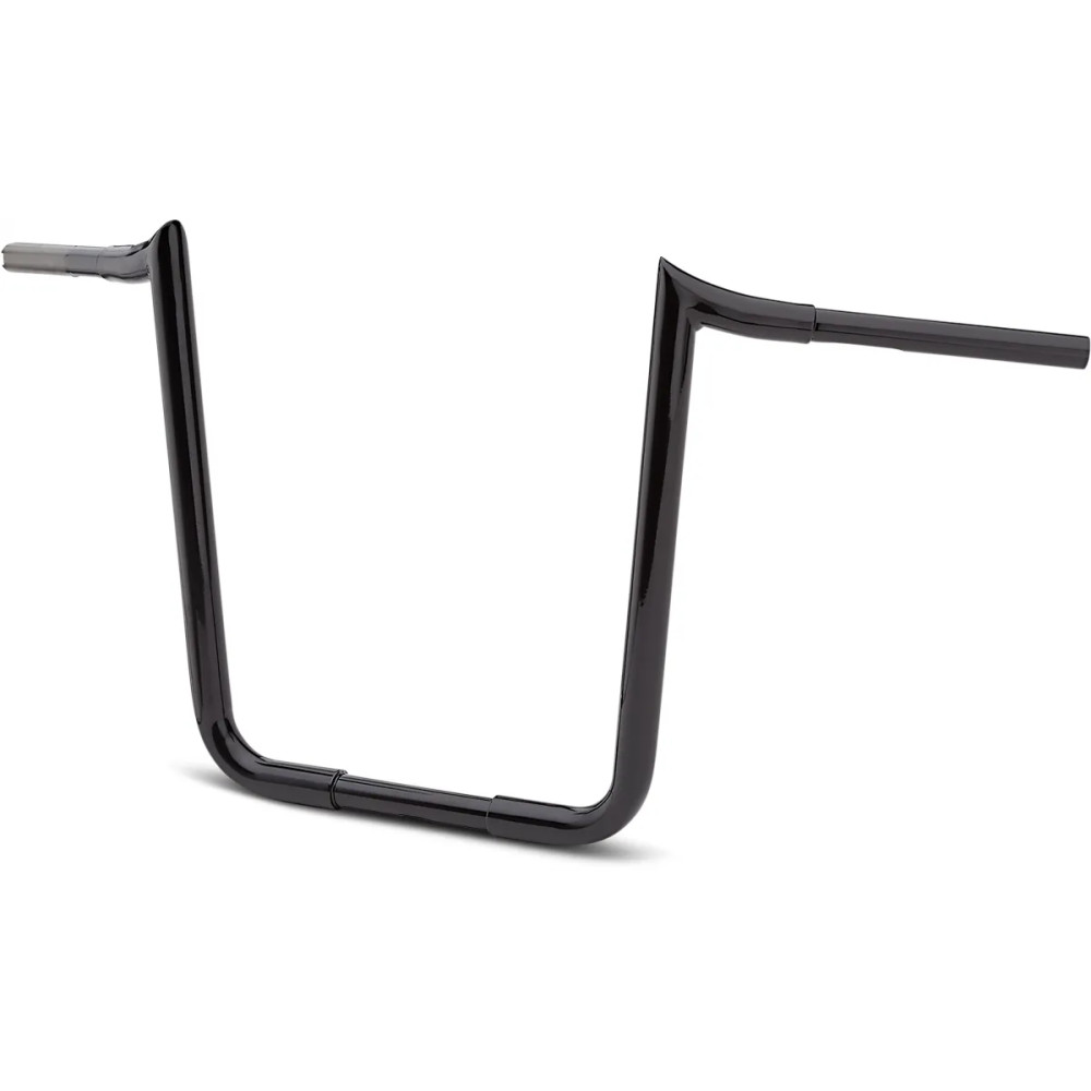 1-1/4" Prime Ape Handlebar — 1-1/4" dia, 1" clamp, 9" center width, Black Gloss