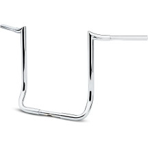 Manillar Prime Ape Bagger de 1-1/4" — 1-1/4" diámetro, 18" elevación, 12" ancho central, Cromo