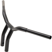 Kage Fighter Welded Bent-Riser Handlebar — 30" width, 10" rise, 3-1/2" riser center-to-center