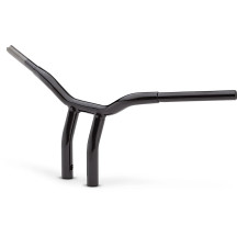 Kage Fighter Welded Bent-Riser Handlebar — 30" width, 10" rise, 3-1/2" riser center-to-center