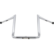 Manillar 1-1/2" Grande Prime Ape Hanger — abrazadera 1-1/2", altura 18", ancho 38-1/2", cromado