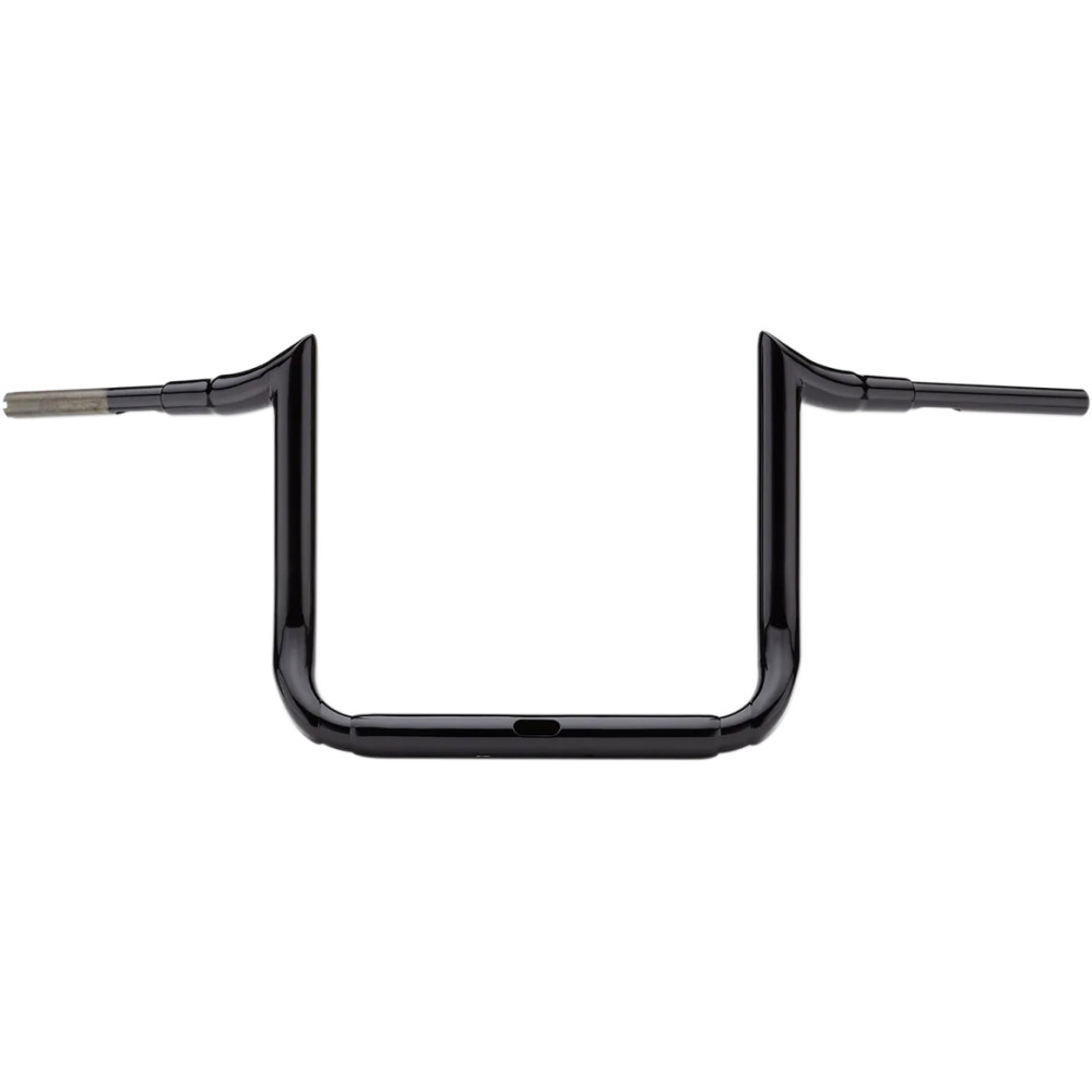Manillar Grande Prime Ape Hanger 1-1/2" — abrazadera 38 mm, elevación 12", anchura 38-1/2", negro brillante