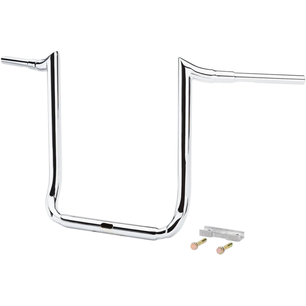 Manillar Ape Hanger Grande Prime 1-1/2" — abrazadera 38 mm (1-1/2"), alzada 18", Cromado