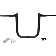 Manillar 1-1/2" Grande Prime Ape Hanger — abrazadera 1-1/2", alzada 14", ancho 36", negro brillo