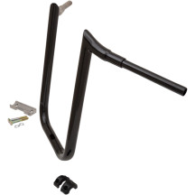 Manillar Grande Prime Ape Hanger 1-1/2" — abrazadera 1-1/2" (38 mm), 18" subida, 36" ancho, negro brillante