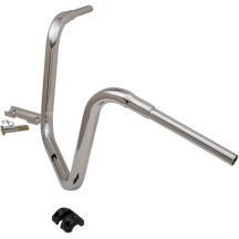 Manillar Ape Hanger tradicional Grande 1-1/2" — diámetro 1-1/2", elevación 14", ancho 37-1/2", cromado