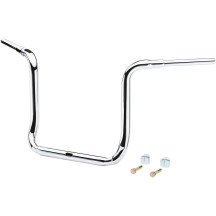 1-1/2" Grande Traditional Ape Hanger Handlebar — 1-1/2" diameter, 1" clamp, 16" rise, Chrome