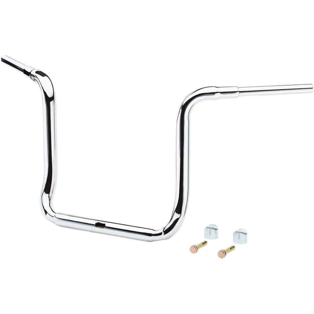 1-1/2" Grande Traditional Ape Hanger Handlebar — 1-1/2" diameter, 1" clamp, 16" rise, Chrome