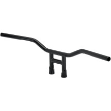 T-Bar de 1" — diámetro 1", ancho 30-1/2", elevación 8", negro brillo