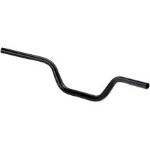 Manillar Tracker O/S — 76 cm ancho, abrazadera 1-1/8", elevación 11,5 cm, Negro