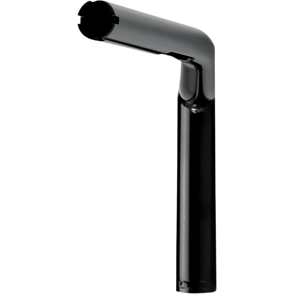 Barra en T de 1" — 76 cm ancho, 20,5 cm alzada, 1" diámetro, negro brillo