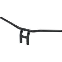 Manillar en T de 1" — 25,4 mm (1"), 76 cm (30"), altura 20,5 cm (8"), Negro brillo