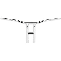 1" T-Bar — 1" diameter, 12" rise, 30" width, Chrome