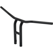 Barra en T 1" — diámetro 1", elevación 14", ancho 30-1/2", negro brillante