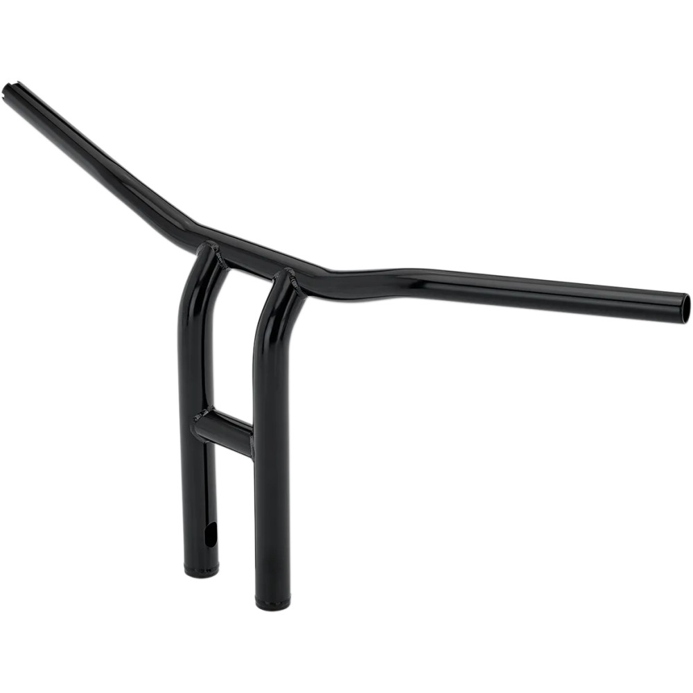 Barra en T 1" — diámetro 1", elevación 14", ancho 30-1/2", negro brillante