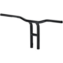 Barra en T 1" — diámetro 1", elevación 14", ancho 30-1/2", negro brillante