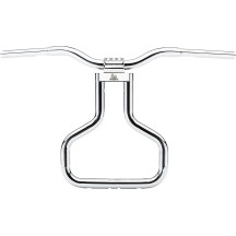 Double Walled Road Glide Kage Fighter T-Bar — 30-1/2" width, 16" rise, 1-1/4" diameter, Chrome
