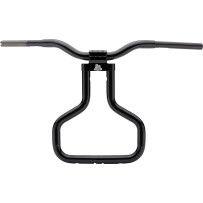 Double Walled Road Glide Kage Fighter T-Bar — Rise 16 in, Width 30-1/2 in, Diameter 1-1/4 in, Black Gloss