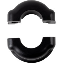 Hammerhead Handlebar — 1-1/2" diameter, 5-1/2" pullback, 16" rise, Black