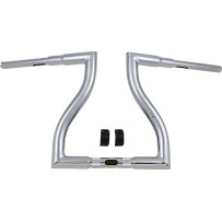 Thresher Handlebar — 1-1/2" diameter, 1-1/4" clamp, 4-1/2" pullback, Chrome