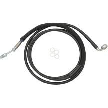 Línea de embrague hidráulica de acero inoxidable — 178 cm (70-1/8"), acabado vinilo negro