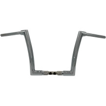 Manillar Flat Top EZ Install de 1-1/2" — 1-1/2" dia, abrazadera 1-1/4", alzada 12", centro 10-1/4", cromado