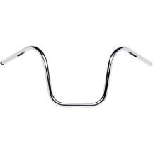 1" Handlebar w/ TBW Plugs — 1" clamp, 32" width, 9-1/2" rise, chrome