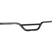 Manillar 1" con enchufes TBW — abrazadera 25.4 mm, ancho 78.5 cm, Negro