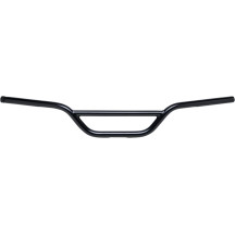 Manillar 1" con enchufes TBW — abrazadera 25.4 mm, ancho 78.5 cm, Negro
