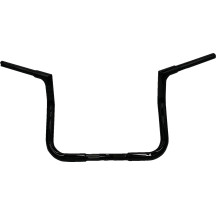 Manillar Flat Top EZ Install de 1-1/4" — abrazadera 1", ancho 34", negro