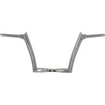 Manillar Pointed Top de 1-1/2" EZ Install — 1-1/2" diámetro, abrazadera 1-1/4", alzada 12", cromo