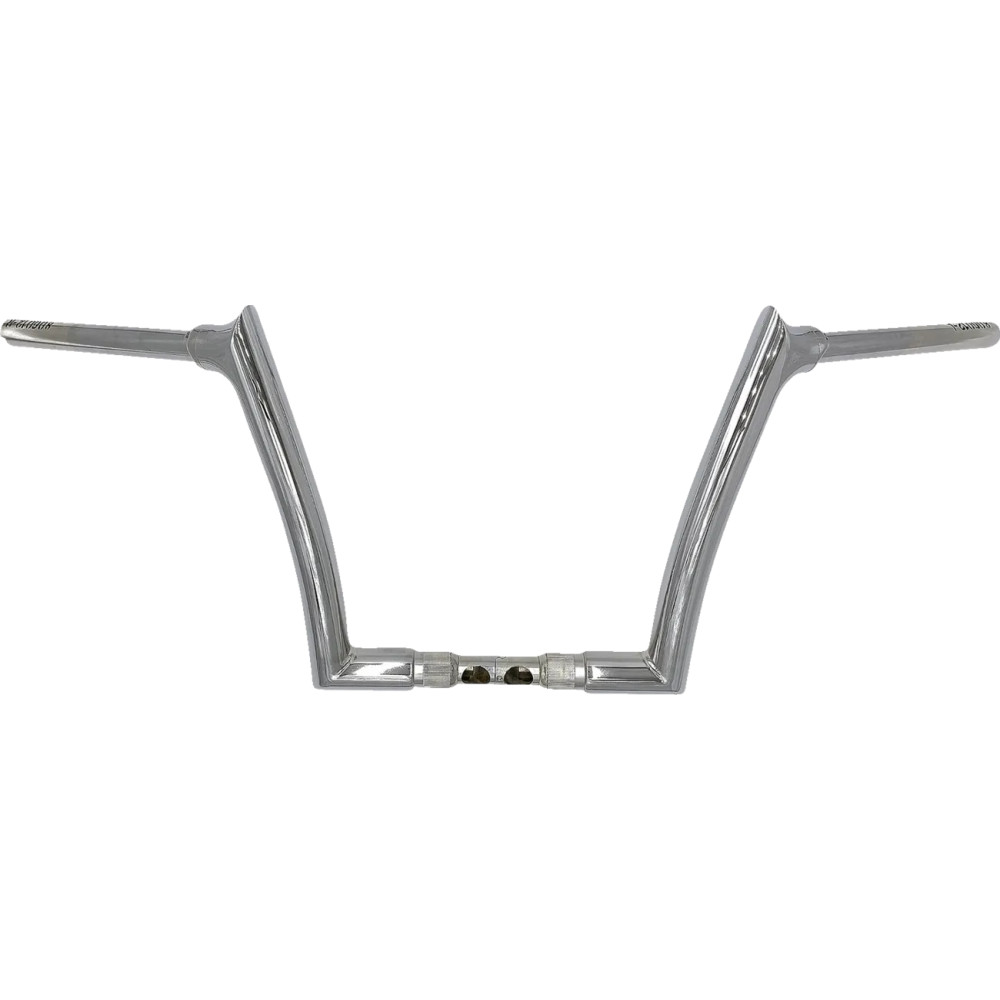 Manillar Pointed Top de 1-1/2" EZ Install — 1-1/2" diámetro, abrazadera 1-1/4", alzada 12", cromo