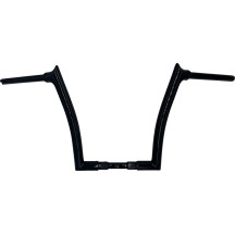 1-1/2" EZ Install Pointed Top Handlebar — 1-1/2" diameter, 14" rise, 1-1/4" clamp