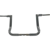 1-1/2" EZ Install Flat Top Handlebar — 1-1/2" dia, 12" rise, 36" width, Chrome