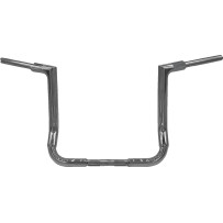 1-1/2" EZ Install Flat Top Handlebar — 14" rise, 15" center width, chrome