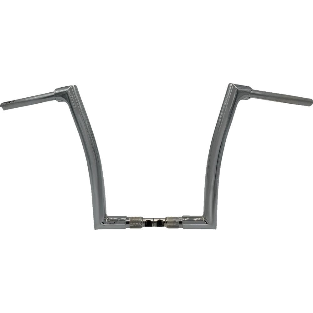 1-1/2" EZ Install Flat Top Handlebar — 1-1/2" diameter, 14" rise, Chrome