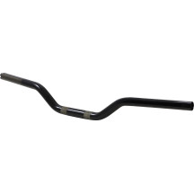 Manillar Moto 2.0 — 75 cm de ancho, diámetro de sujeción 1", negro brillo
